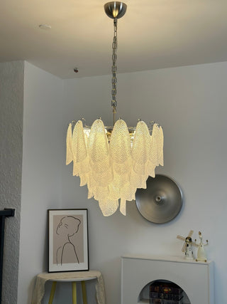 Prelit Lustre en Verre de Forme Goutte d'Eau