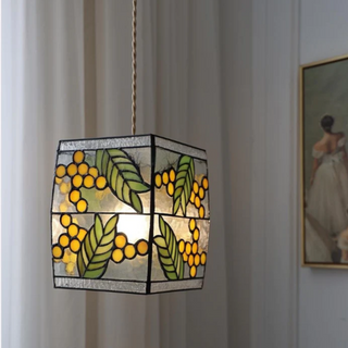 Tiffany Vintage Suspension Verre Salon Chambre à Coucher