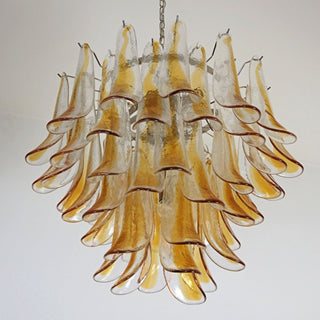 Aurora Lustre Murano Verre Étagé Italien