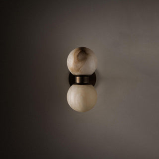 Alabaster Celestia Orb Wall Light-Neutral Decor