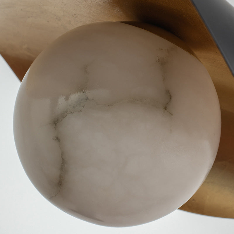 Arisha Suspension , cuivre pur et dolomite, Diamètre 40/60/80CM