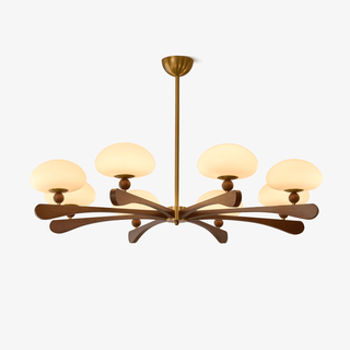 Evander Ray Chandelier-Neutral Decor