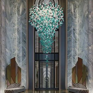 Veshaa Lustre en cristal de pierre de luxe postmoderne