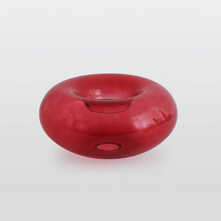 Arisha Oval Industriel LED Plafonnier Rouge/Marron/Ambre/Bleu Métal/Verre Salon