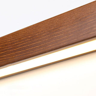 Zenx Applique Murale Linéaire en Bois
