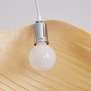 Muto Suspension Spirale Moderne, Metal/Bois, Bois, Salon