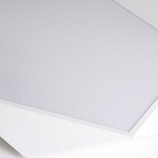 Arisha Design LED Plafonnier Simple Moderne Métal Noir/Blanc Salon