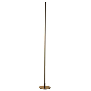 Ray Simple Linéaire LED Lampadaire Or Noir Métal Gel de Silice Salon Chambre