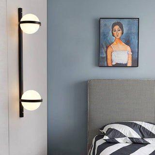 Valentina Applique Extérieure Boule Contemporaine, Câble/Solaire, Métal/Acrylique, Terrasse