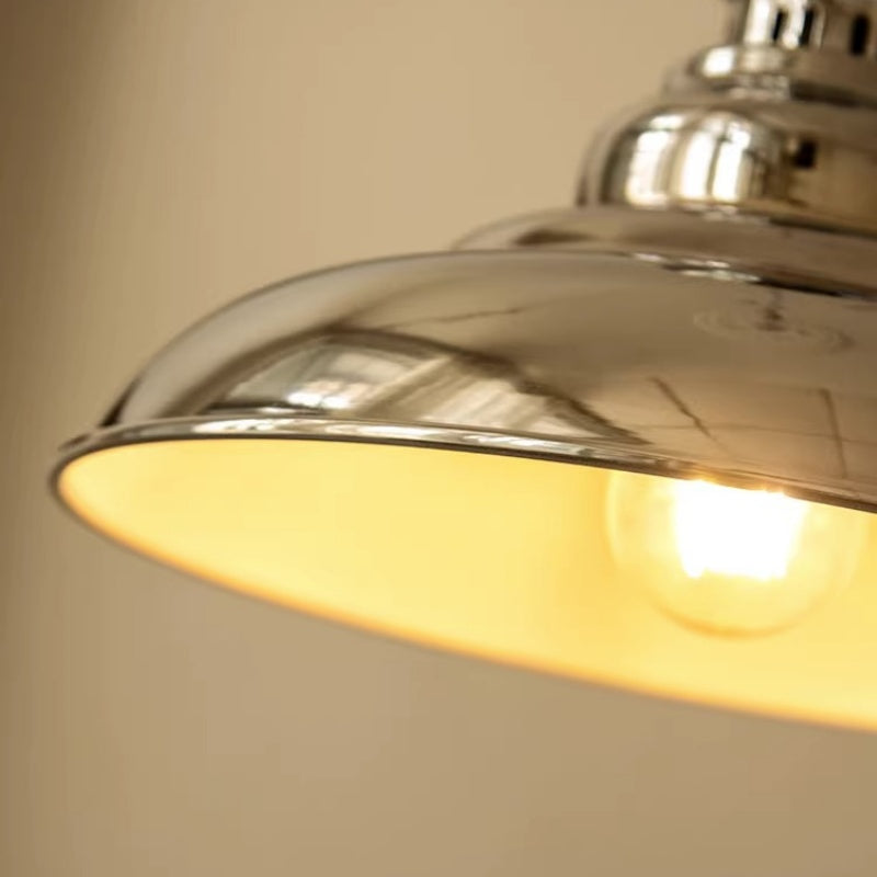 Silva Industriel LED Suspension Chromé Métal Salon/Chambre À Coucher