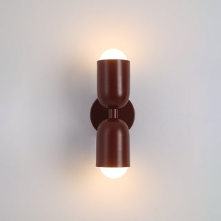 Zareno Applique Murale Cylindre Scandinave Métal Coloré Salon-Luire