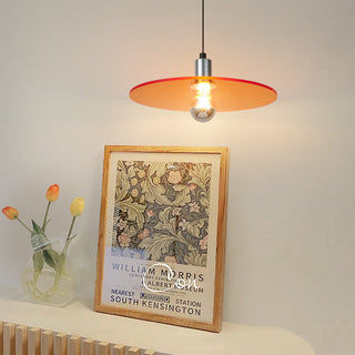 Arisha Nordique LED Plaque-Forme Verre Suspension Salon