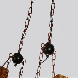 Epoch Suspension Saxophone Retro, Metal/Bois, Noir/Marron, Salon