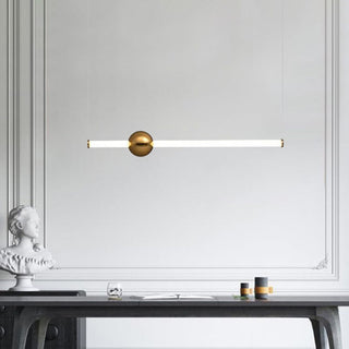 Ray Moderne LED Suspension Or Blanc Métal Verre Salon Salle à manger