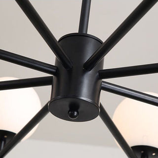 Silva Suspension Multi Nordique, Metal/Verre, Or/Noir, Chambre