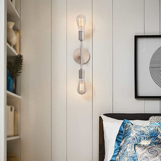 Silva Applique Murale Design Moderne LED Métal Noir/Argent/Or Salle de Bain/Chambre