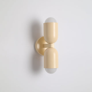 Zareno Applique Murale Cylindre Scandinave Métal Coloré Salon-Luire