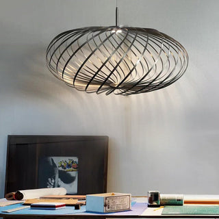 Arisha Industriel Creux Metal Suspension Salon