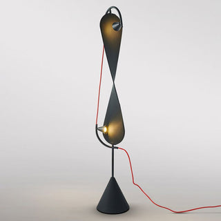 Mira Lampadaire Géométrique Moderne Métal Salon