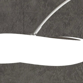 Aria Design Lampadaire Arc Simple Métal Blanc/Noir Salon