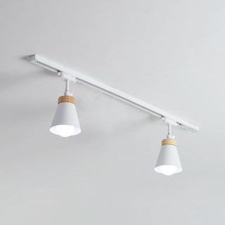 Aim Moderne LED Plafonnier Noir/Blanc Métal Chambre à coucher