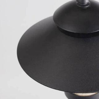 Arisha Extérieure Chapeau Minimaliste, Métal/Marbre, Noir, Extérieur