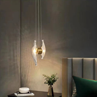 Kristy Suspension Irrégulier Nordique, Verre/Aluminium, Or, Salon