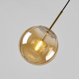 Sevenel Suspension Boule Moderne Métal/Verre-Luire