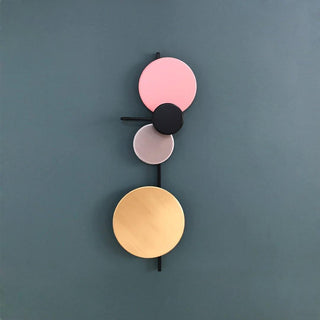 Lustra Applique Murale  Artistique à Disques Magnétiques