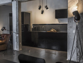 Lunaire Suspension Industrielle