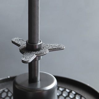 Vorinor Suspension Globe/Cylindre Moderne. Métal/Verre. Doré/Argent. Salon-Luire