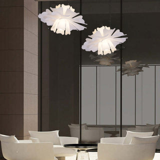 Vazen Suspension Fleur Moderne Blanc Salon-Luire