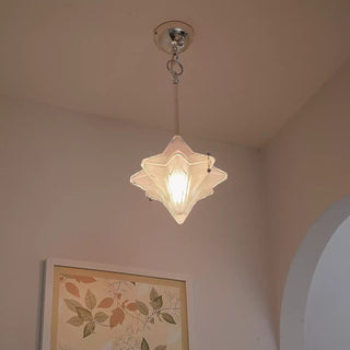 Prismatic Star Pendant Lamp-Neutral Decor