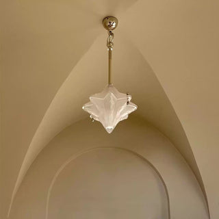 Prismatic Star Pendant Lamp-Neutral Decor