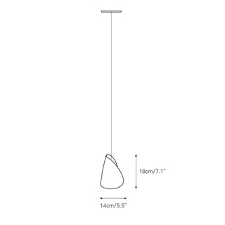Ulfuvye Suspension Céramique Porcelaine