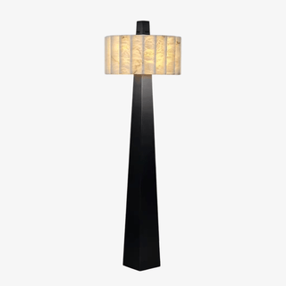 Wolve Lampadaire Albâtre Obelisk
