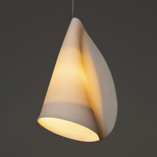 Olshaion Lampe Suspendue Géométrique en Céramique