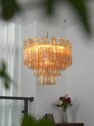 Bexy Verre Cascade Lustre