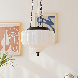 Valentina Moderne Minimaliste Métale Verre Suspension Chambre à Coucher Salle à Manger