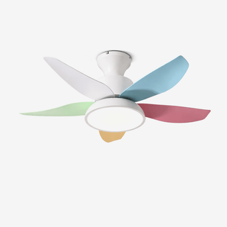 Plafonnier Ventilateur Milo Brise Colorée