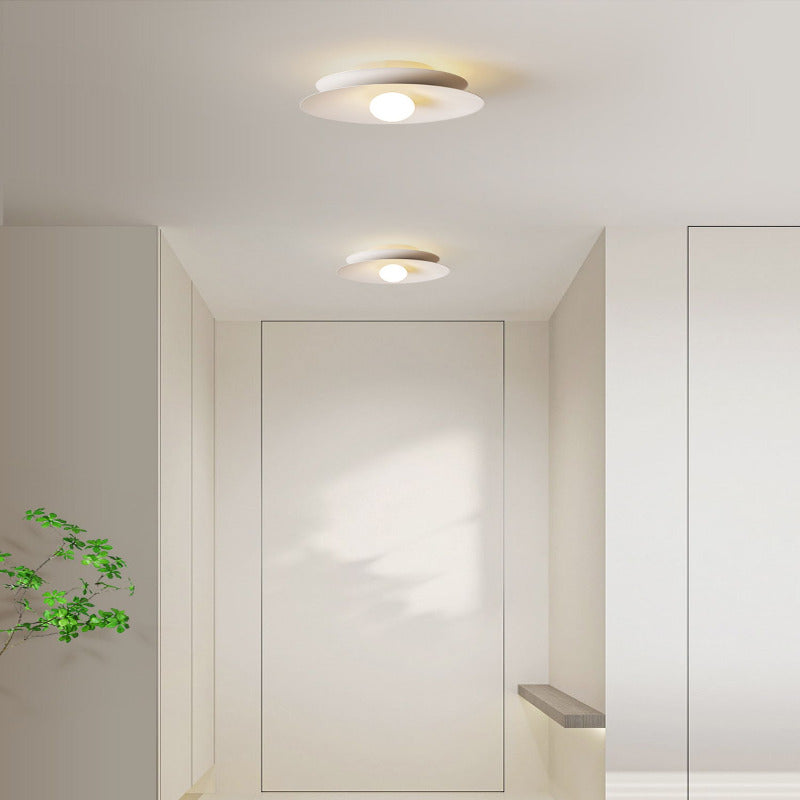 Arisha Moderne LED Plafonnier Blanc Rouge Noir Métal Cuisine Balcon