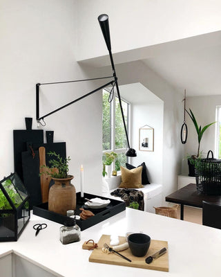 Aella Moderne Minimaliste Long Bras Applique Murale