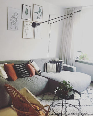 Aella Moderne Minimaliste Long Bras Applique Murale