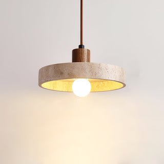 Evvynor Travertin Pendentif Lumière