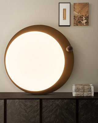 Wood Accent Ceiling Light-Neutral Decor
