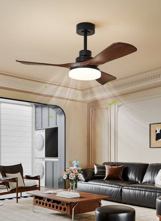 Plafonnier ventilateur moderne Ulvren