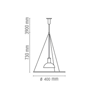 Arisha Suspension LED Moderne Métal/Acrylique Chromé/Noir