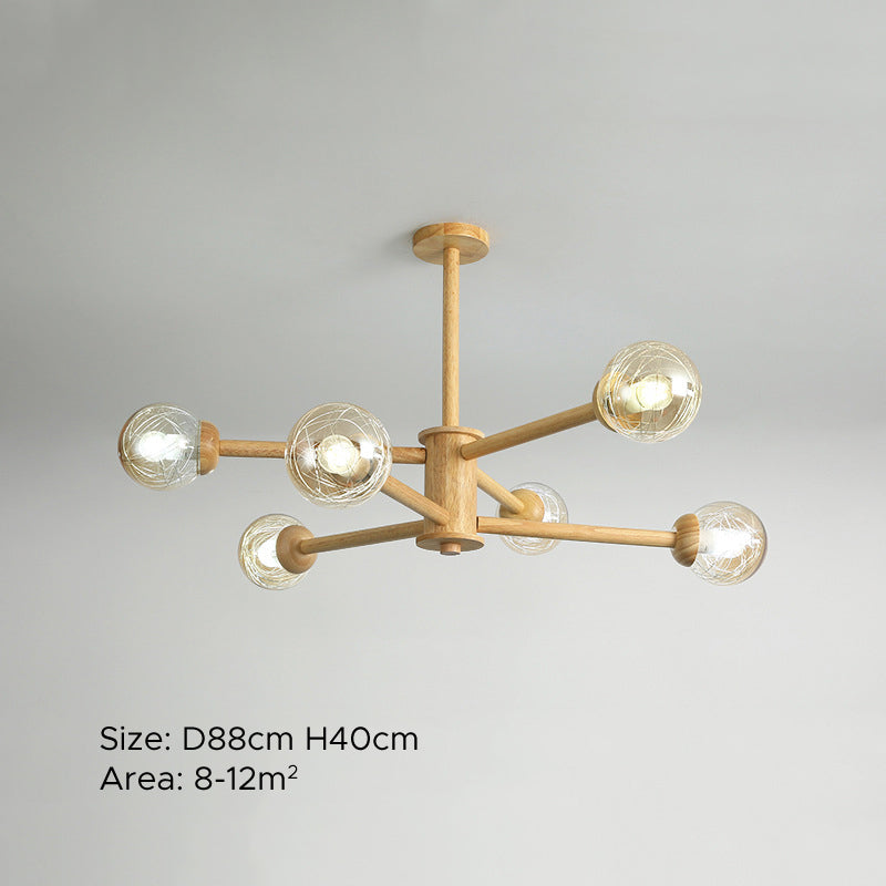 Ritta Suspension Bulle Transparente, Tête 6/8