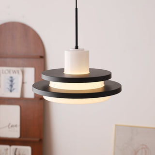 Valentina Milieu du Siècle Bauhaus Suspension Verre Chambre à Coucher Salle à Manger