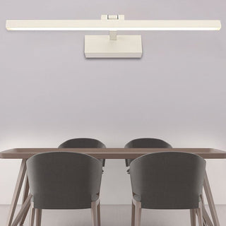 Arisha Longue Intérieur LED Applique Murale Linéaire Noir/Blanc Moderne Métal Salle de Bain